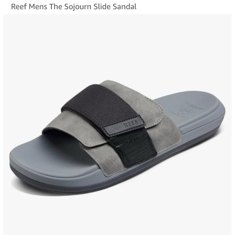 SANDAL REEF COWOK SILVER