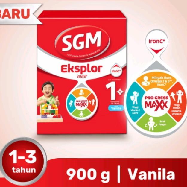 

SGM Eksplor 1 Plus Complinutri Vanila Susu Pertumbuhan Bubuk 900g