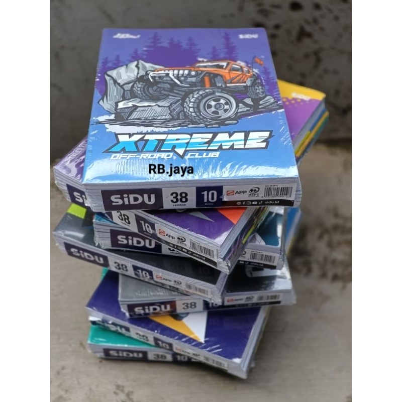 

Buku Tulis Kwarto Sidu 38 Lembar 1 pack