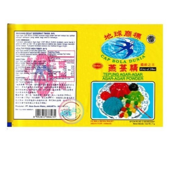 

Cap Bola Dunia Agar Bola Dunia Merah 7gr