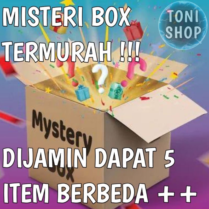 

PASTI UNTUNG!!! MYSTERY BOX | KOTAK MISTERI MURAH MERIAH – ISI 5 ITEM RANDOM, DIJAMIN UNTUNG!