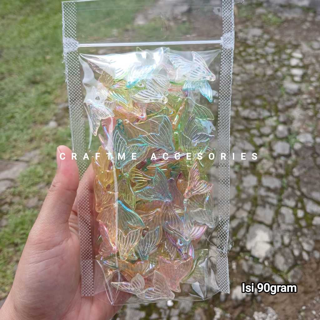 Partenzil 1Pouch Manik Manik Mutiara Ringan 4Mm 6Mm 8Mm Warna Putih