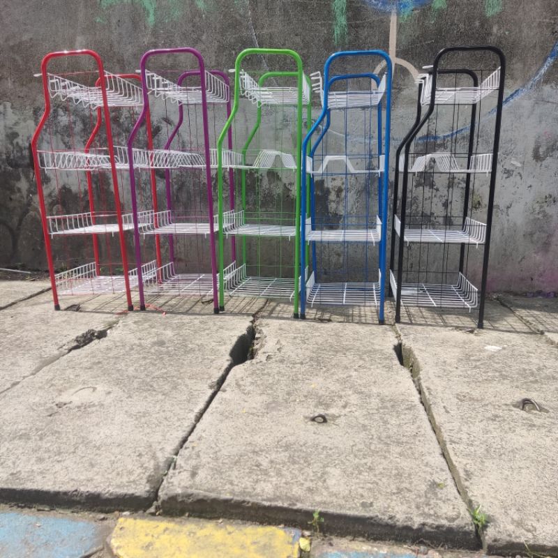 Rak piring tanggung 4 susun all varian item