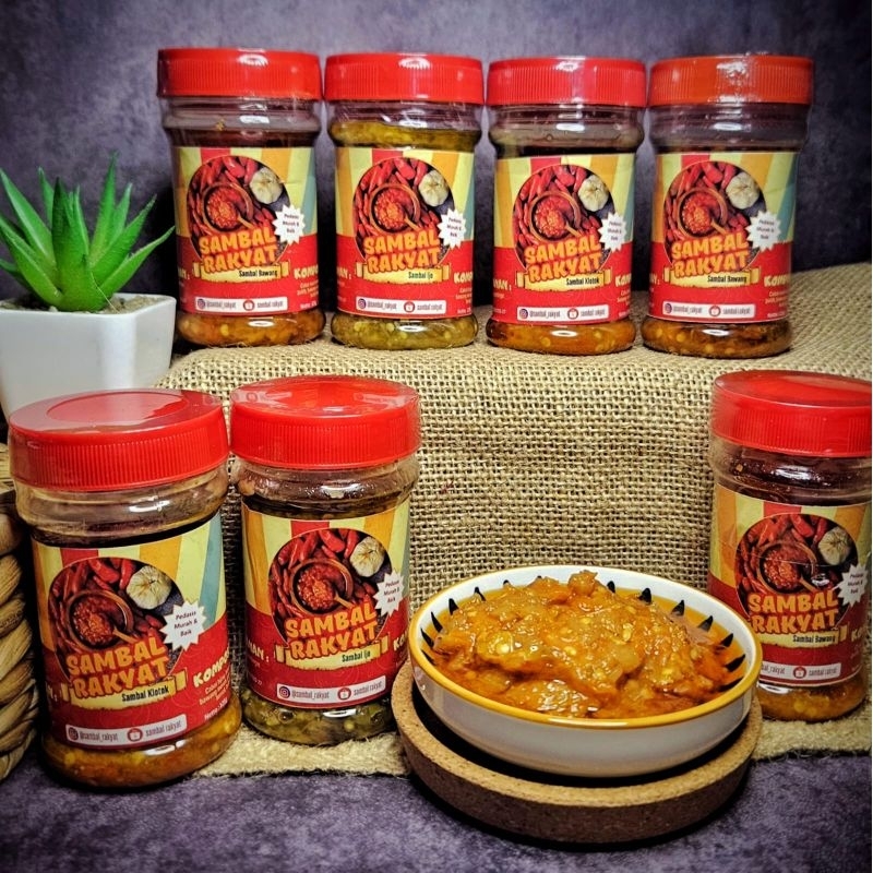 

Sambal Rakyat - Sambal Bawang , Sambal Ijo , Sambal Klotok