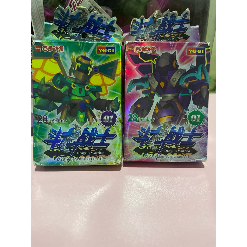 Kartu Yu Gi Dragon warrior - Mainan Kartu