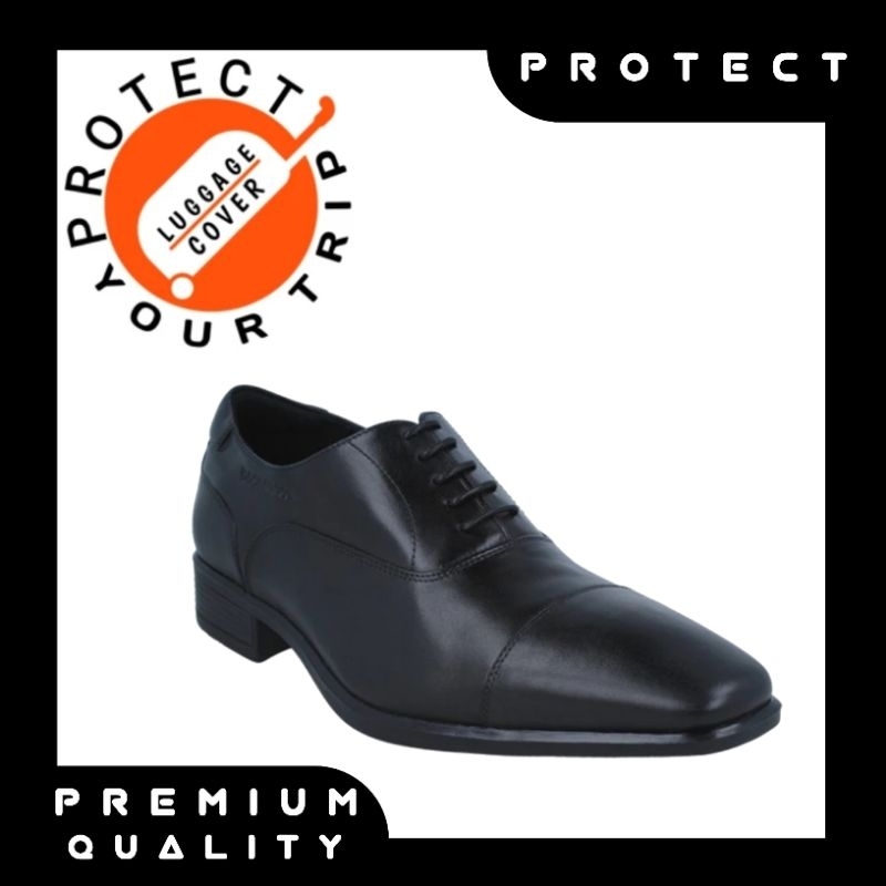 Sepatu Pantofel Pria Kulit Asli BOCOROCCO U. STEFANO NERO 35 Authentic - SIZE 40 BNIB