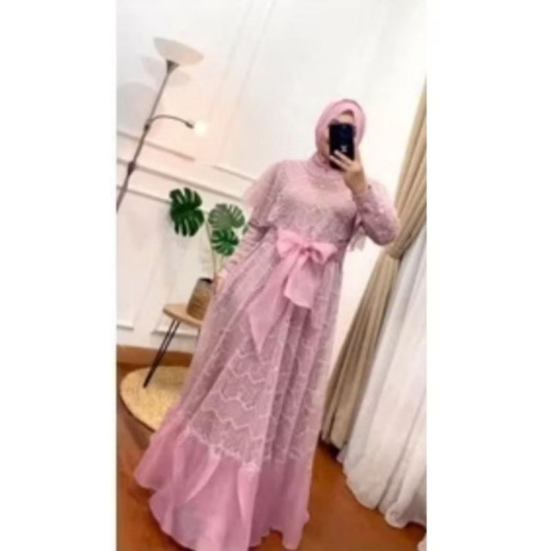 gamis brukat princes by abang adek1