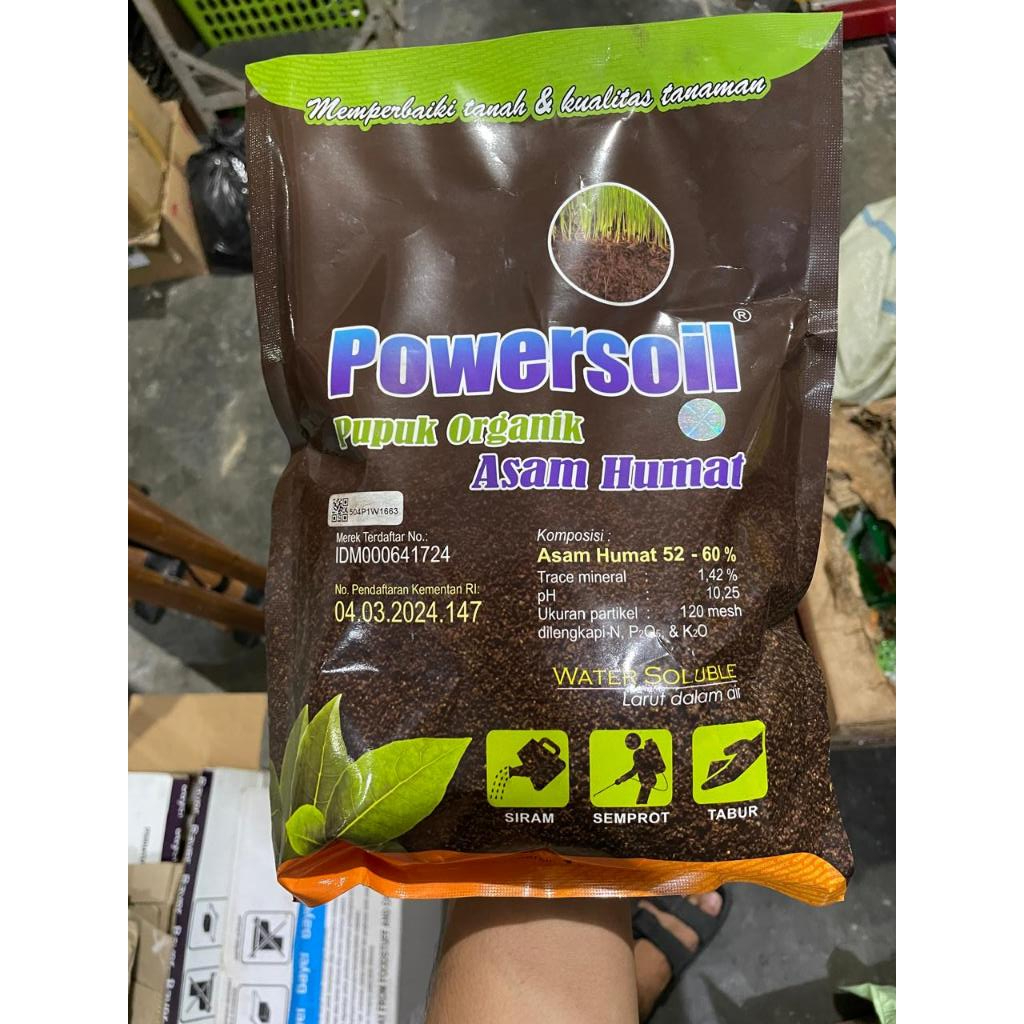 Pupuk Organik POWERSOIL dan asam humat 1 kg / Power Soil Asam Humat 1kg