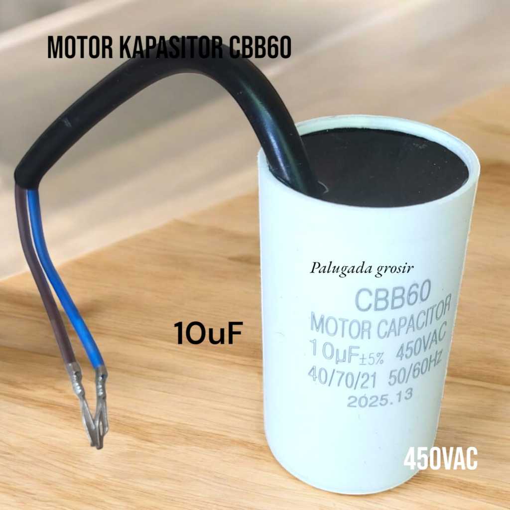 Motor Kapasitor CBB60 10uF 450VAC