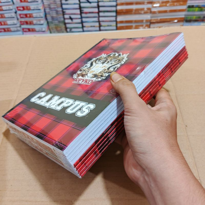 

1 Pak Buku Tulis Campus Besar 50 Lembar Isi 10 Pcs