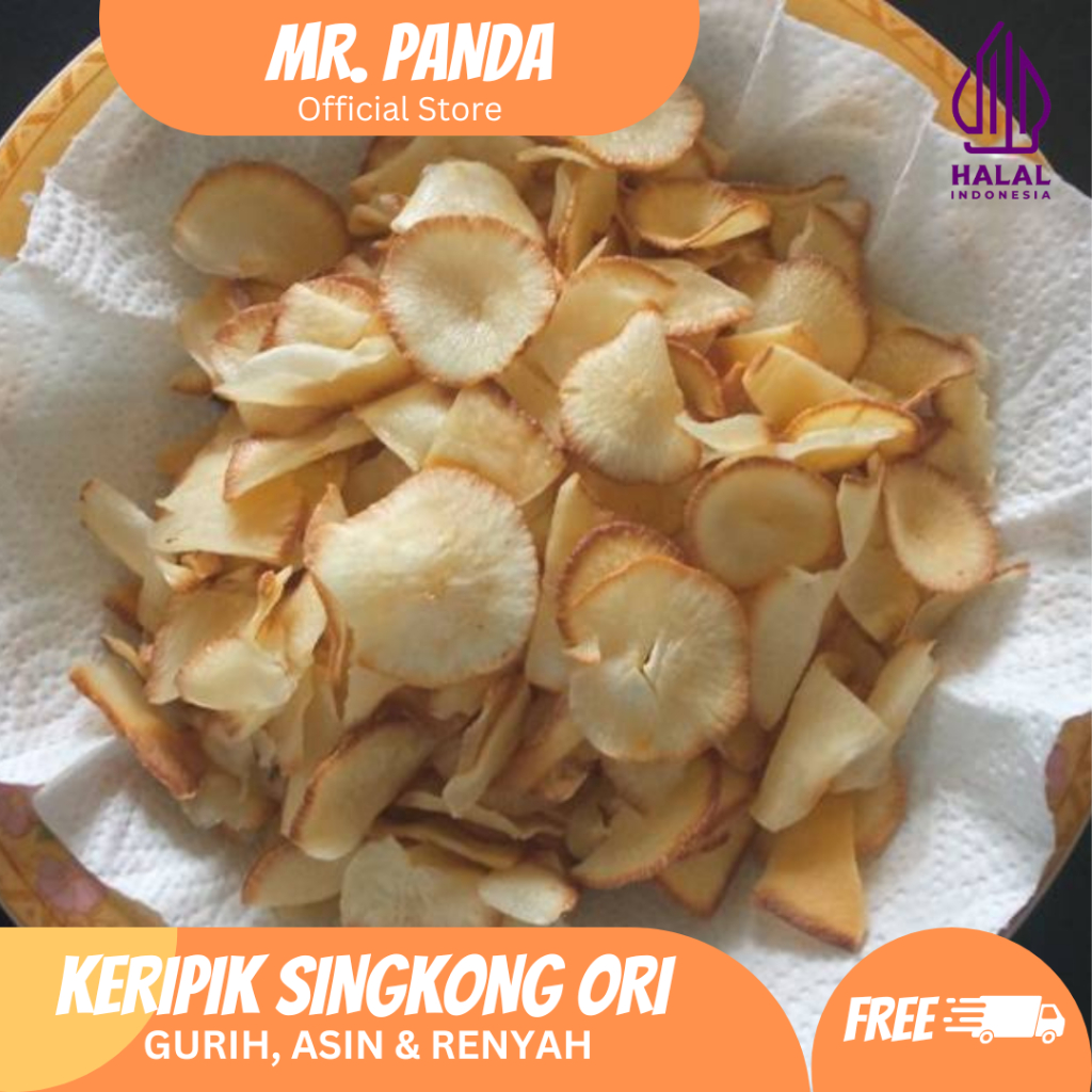 

Keripik Singkong Original Mr Panda