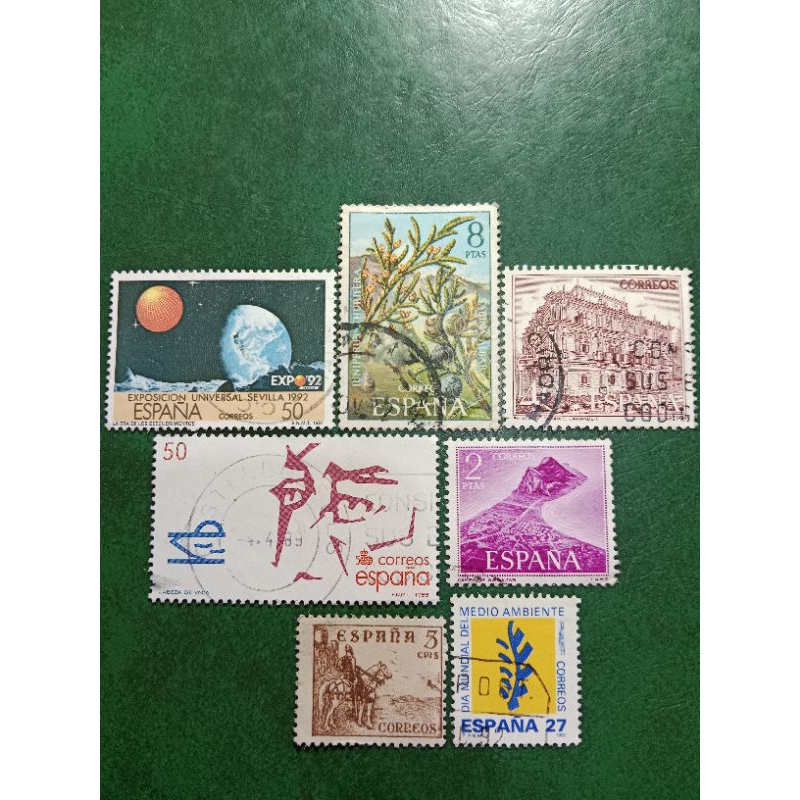 

Prangko Spanyol 7 Pcs Campur USED