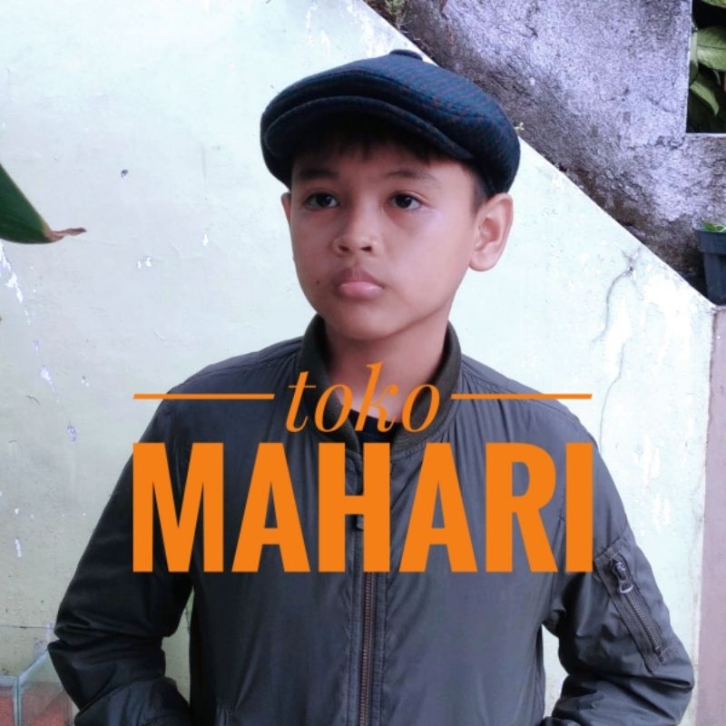Flatcap anak / flatcap anak remaja / topi pet anak / topi patino / topi anak / newsboy anak / topi s