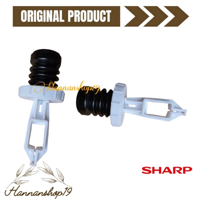 Seal drain mesin cuci 1 tabung Sharp / Seal pembuangan air mesin cuci 1 tabung Sharp 1set