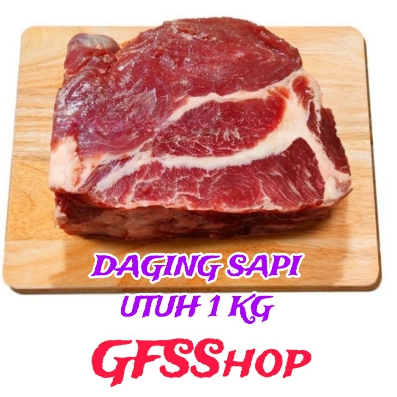 

Kode C. Daging Sapi Utuh 1kg