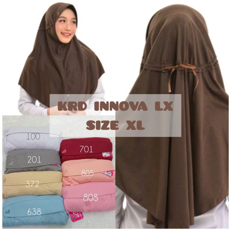 Kerudung Rabbani Innova Lx Size XL