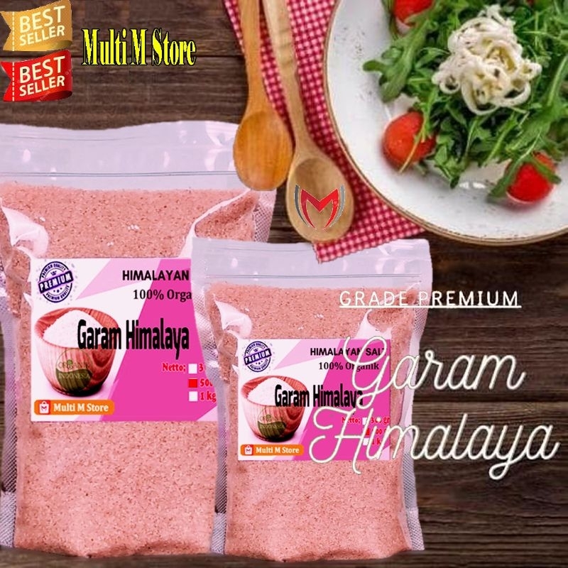 

[ORI] 500 Gram Garam Himalaya Kualitas Super | Himalayan Salt Fine