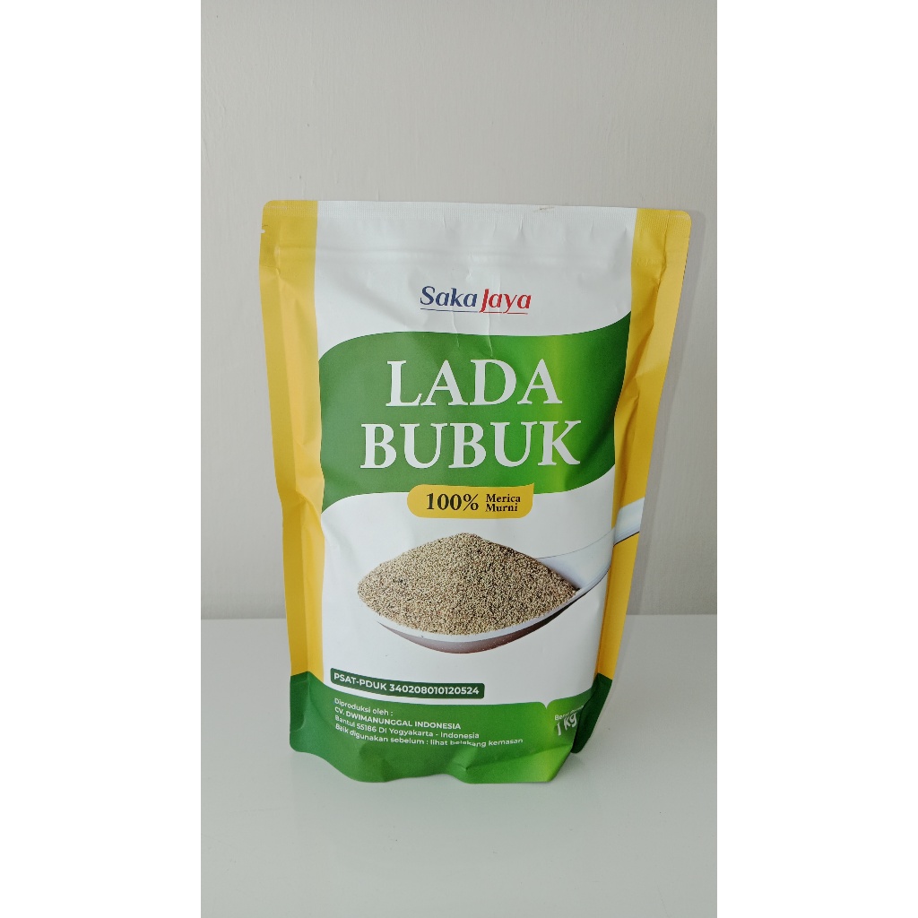 

Lada / merica Bubuk 1Kg Lada Asli 100 %