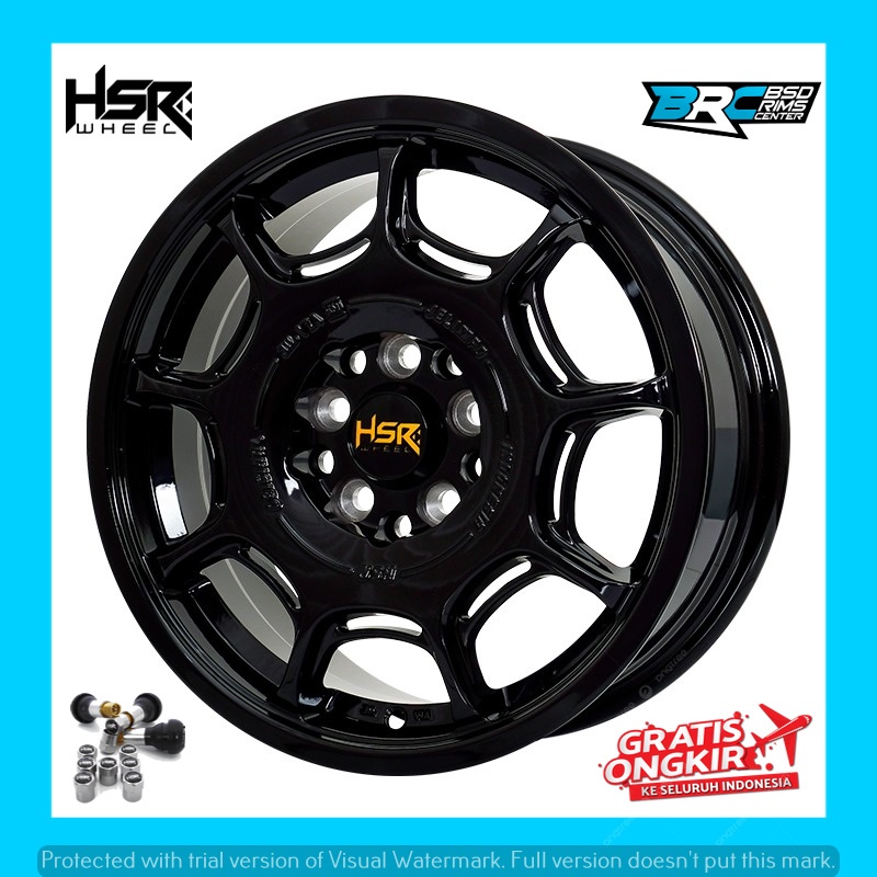 Velg mobil rally luck ring 15 hsr jelimpo masuk innova ertiga luxio dll