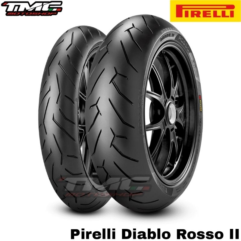 Paket Ban Pirelli Diablo Rosso 2 120 160 180 190 ZX25R ZX4RR ZX25 R6 ZX6R Z900 CBR R25 ER6