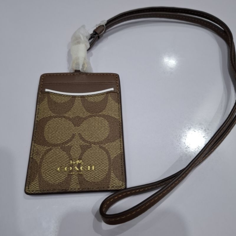 

Lanyard Coach_Khaki/Saddle