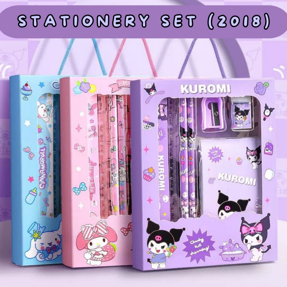 

Hot Item Alat Tulis Anak Set Stationery Untuk Hadiah Anak Sekolah Motif Kartun Alat Tulis Set Karakter Kado Notes Pensil Rautan Penggaris Penghapus