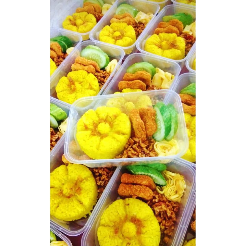 

Jual Nasi Kuning Murah Meriah/Paket Nasi Kuning Twinwall/Nasi Kuning Enak