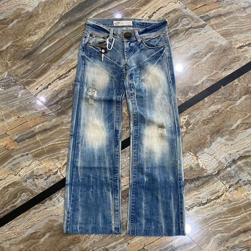 RED PEPPER - Vintage blue jeans