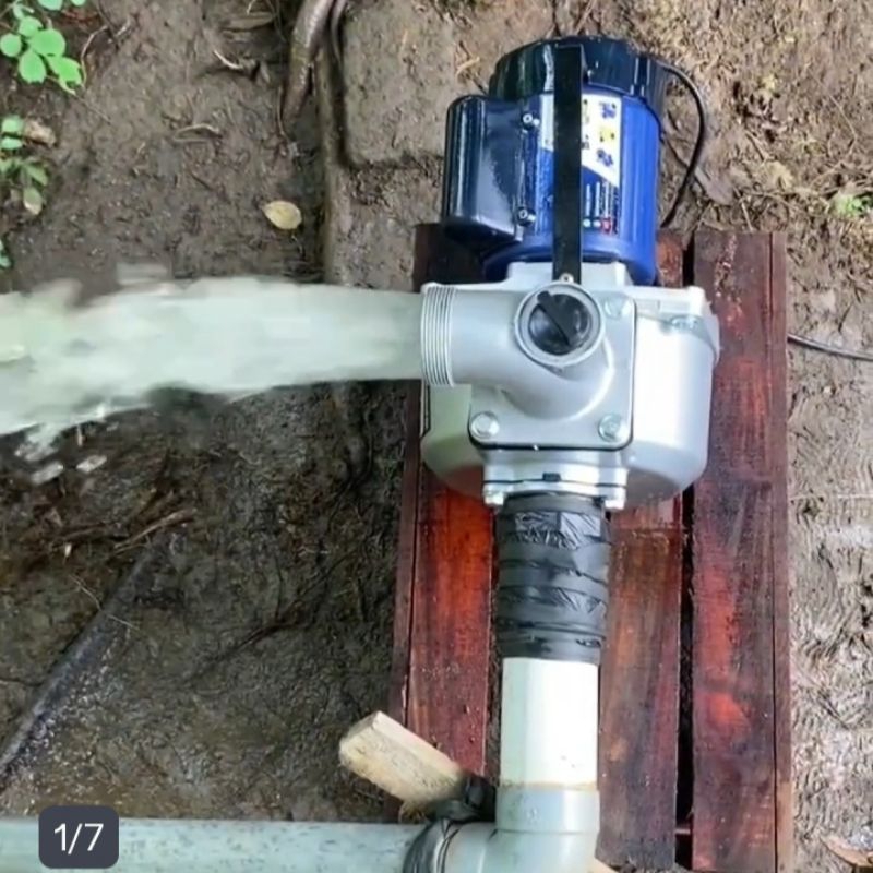 MESIN POMPA AIR SHIMIZU MODIFIKASI ALKON DIESEL 2 INCH 250 WATT