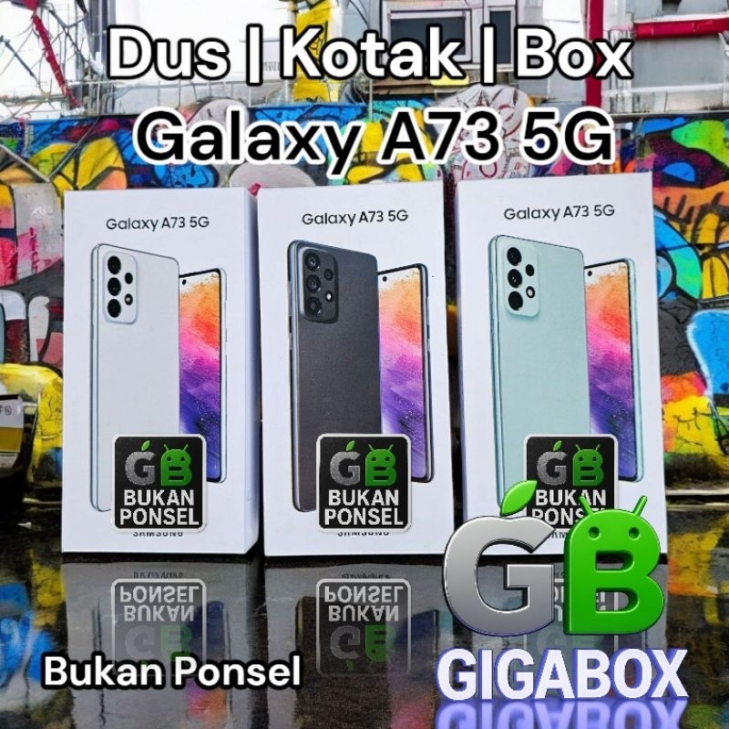 

Box Galaxy A73 5G Kardus only Kotak Fullset