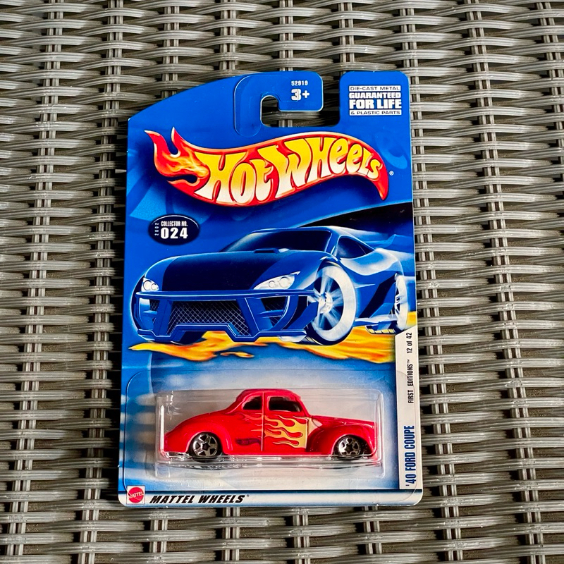 Hot Wheels First Editions 40 Ford Coupe US Card