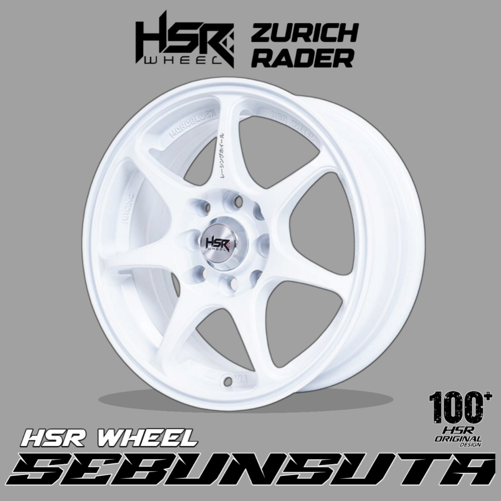 Velg Mobil Calya Brio Sirion Panther Avanza Ring 14 Hsr Wheel Sebunsuta Pcd 4x100 4x114,3