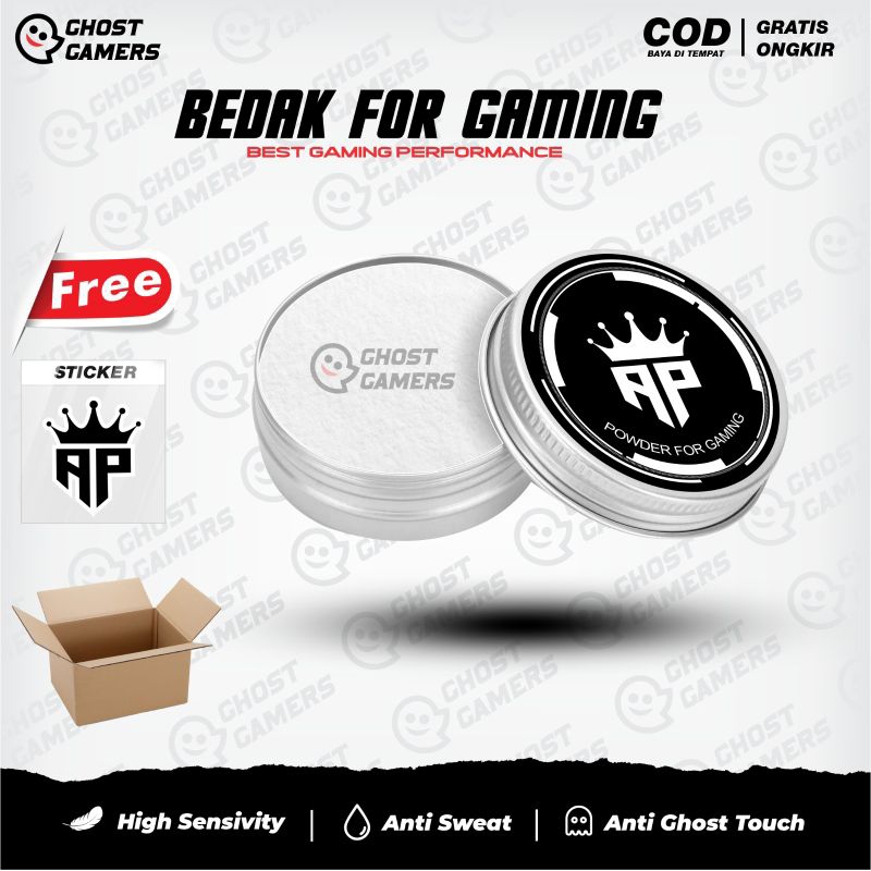 Bedak Ap King Andra Gz Gaming Anti Slip Licin Responsive Premium