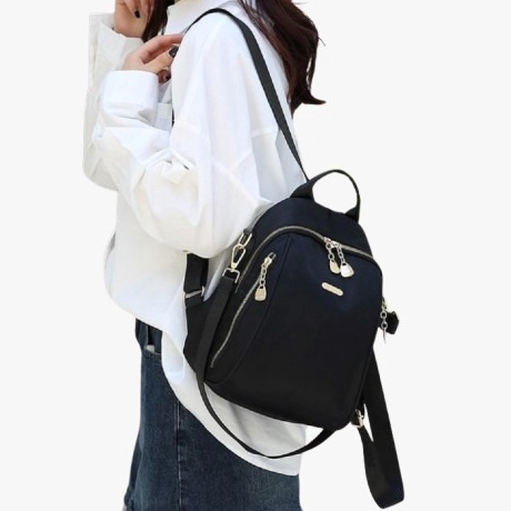 Terjangkau AOLONG MIKA 263  Tas Ransel Wanita Fashion Sekolah Terkini Free Tali Panjang BISA COD R16