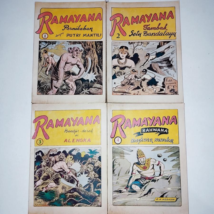 Komik Wayang Ramayana - R.A Kosasih Melodi 1966