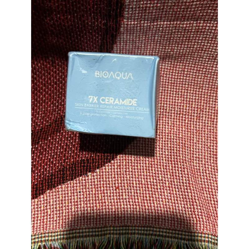 BIOAQUA 7X Ceramide Skin Barrier Repair Moisturizer Cream 50g Pelembab Wajah Cream Pemutih Wajah Day
