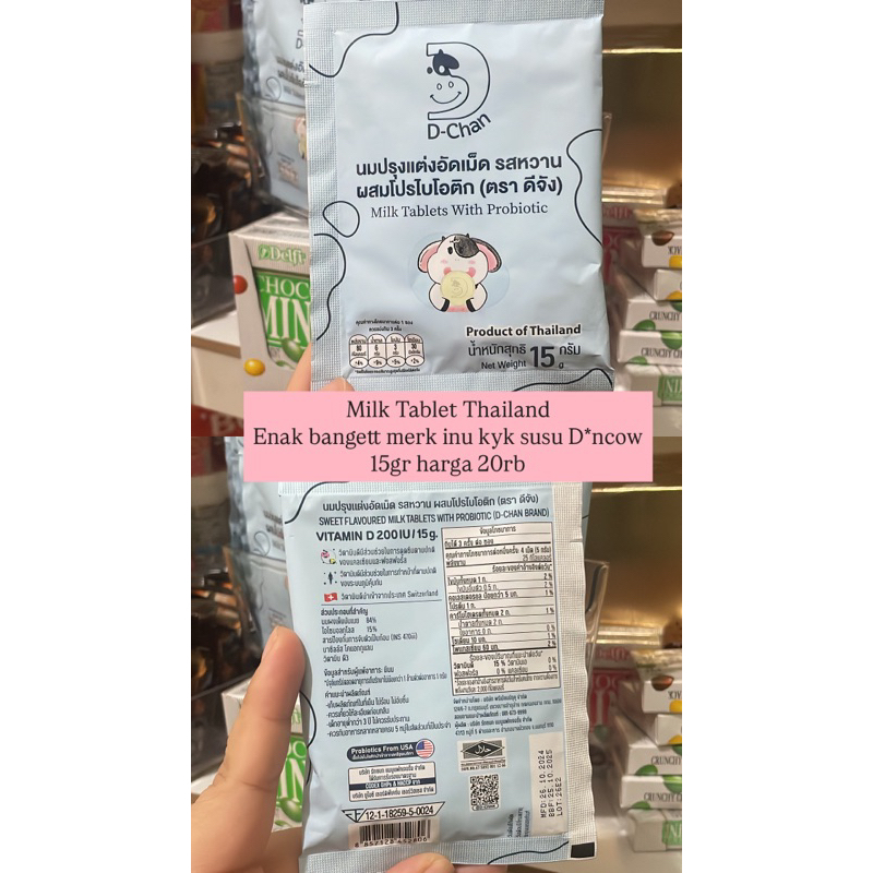 

Milk Tablet Thailand Best Seller Permen Susu
