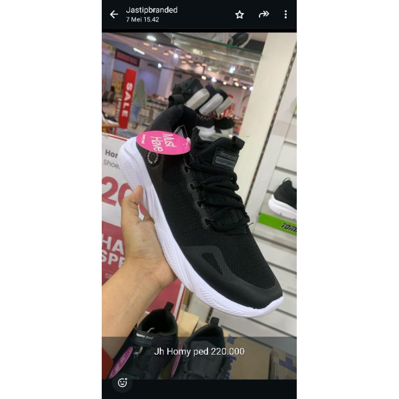 sepatu sekolah homy ped