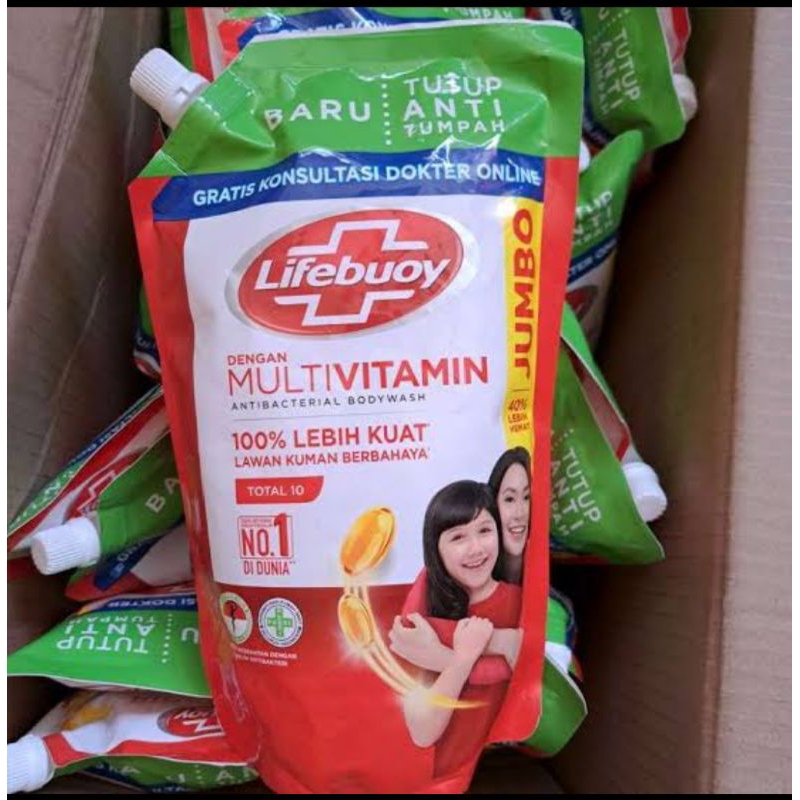 SABUN MANDI LIFEBUOY CAIR JUMBO