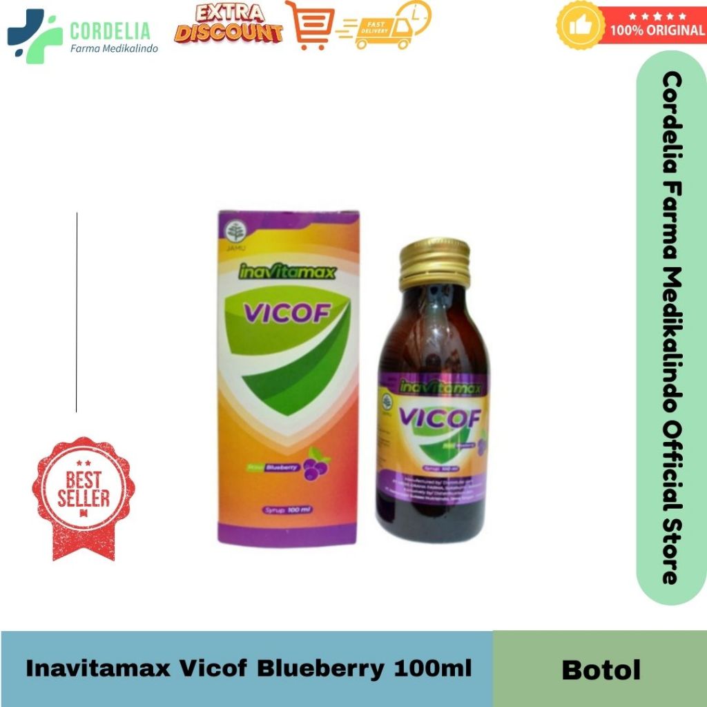 Inavitamax Vicof Blueberry 100ml