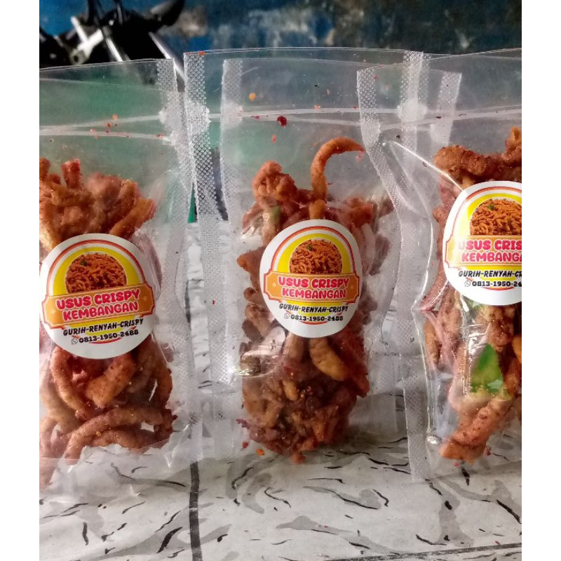 

keripik usus crispy kembangan
