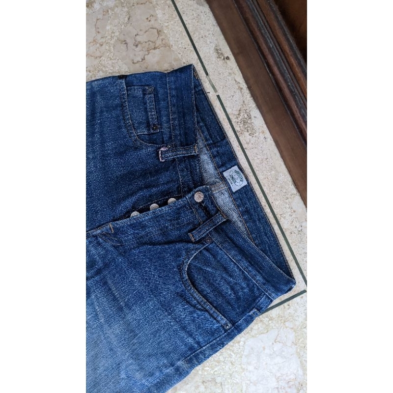 jeans pmp blue denim second preloved