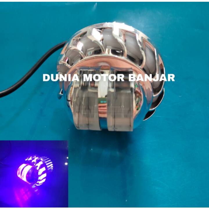 Lampu Utama Projie Daymaker 2 Lensa mini jauh dekat 2.5inch Putih Kuning