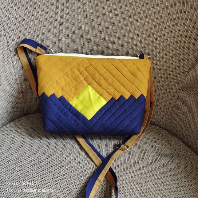 tas perca /patchwork bag /tas kain unik / tas bahu / tas selempang wanita