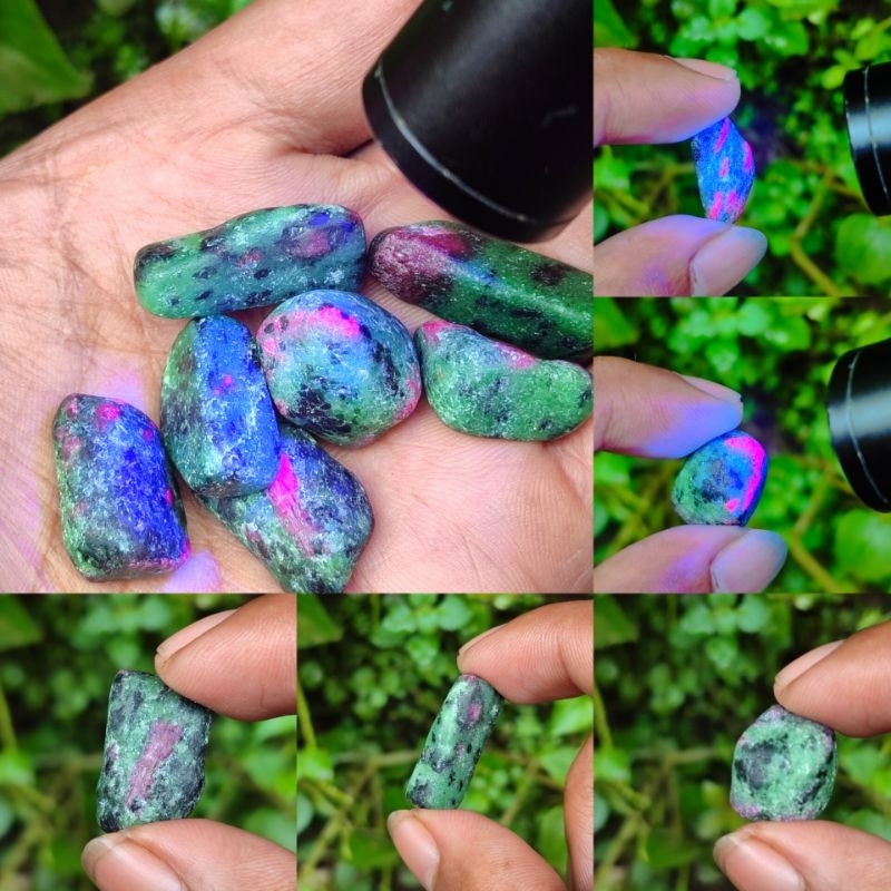 Rubi ziosite tanzania / Batu Rubi ziosite / Rubi corondum ziosite