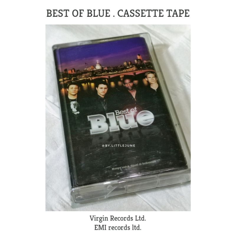 Preloved : BEST OF BLUE . Cassette Tape // Virgin Records Ltd . EMI records ltd / Kaset Pita Origina