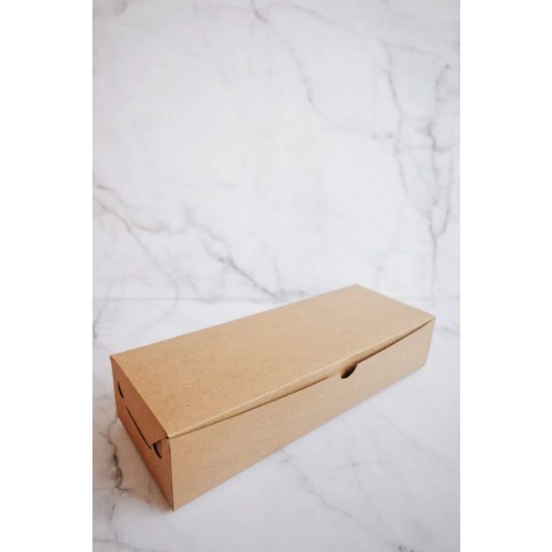 CUSTOM BOX PACKAGING KUE/ BROWNIES/BOLU GULUNG/ LAPIS