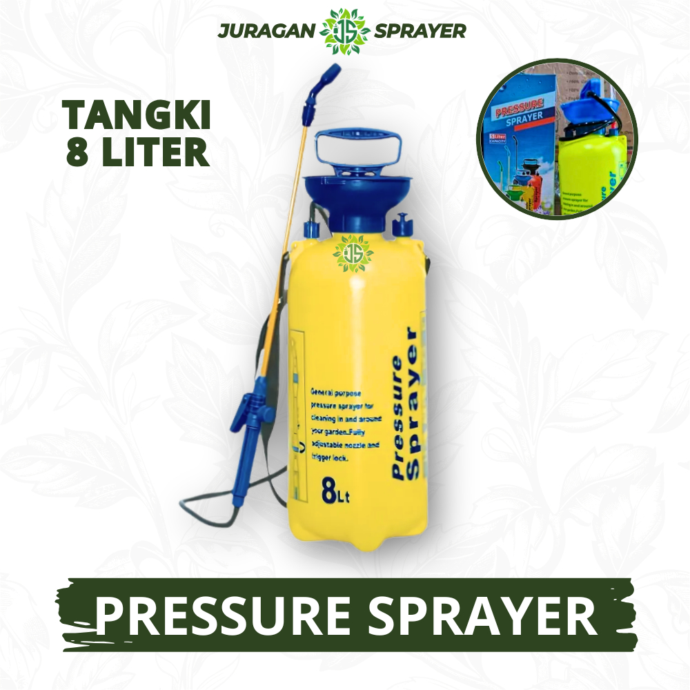 PRESSURE SPRAYER 8 LITER | ALAT TANGKI SEMPROT TANAMAN