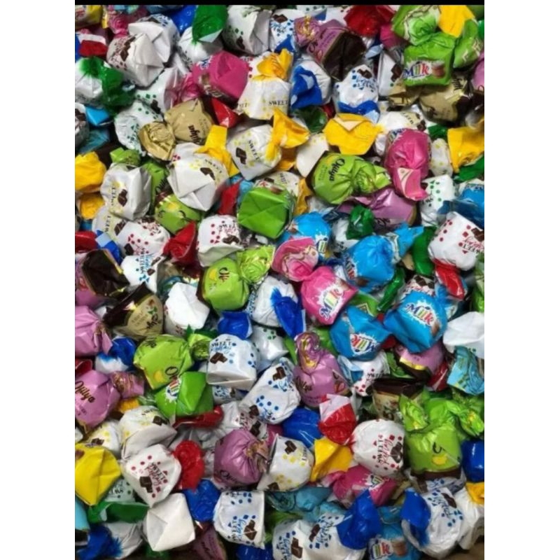 

coklat arab Elvan truffle mix kemasan 2KG - coklat arab truffle oleh-oleh haji dan umroh