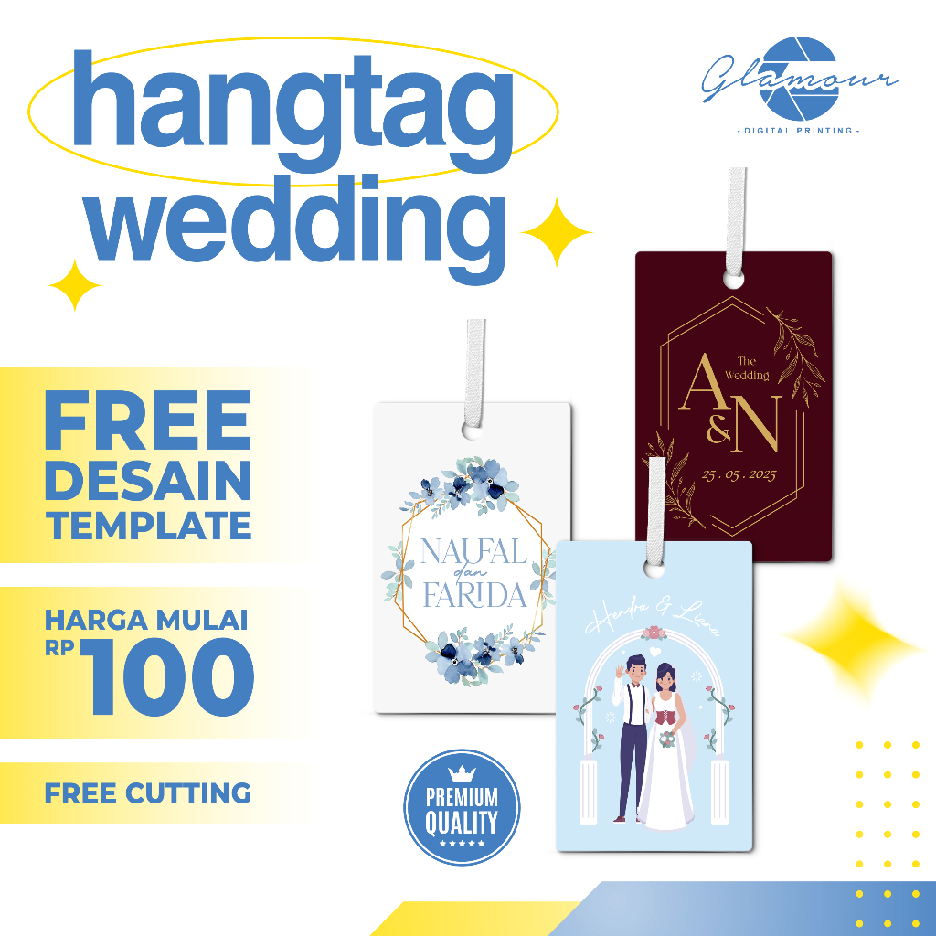 

Hangtag Wedding Custom | Hangtag Souvenir Pernikahan | Label Tag Souvenir Nikah | Hangtag Nikah Custom Nama